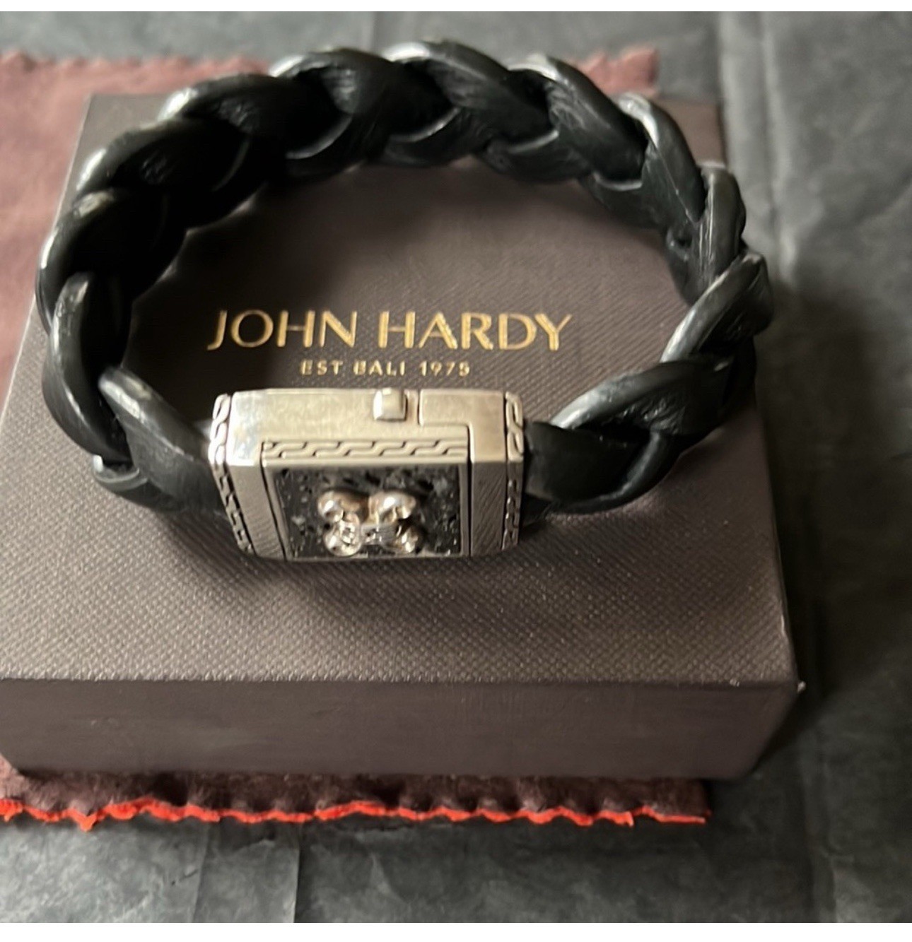 John Hardy Dayak Silver Large Rectangular Bracele… - image 5