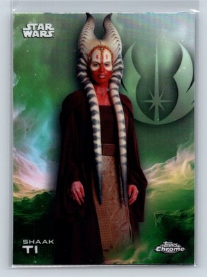 2025 Topps Chrome Star Wars Shaak Ti Refractor