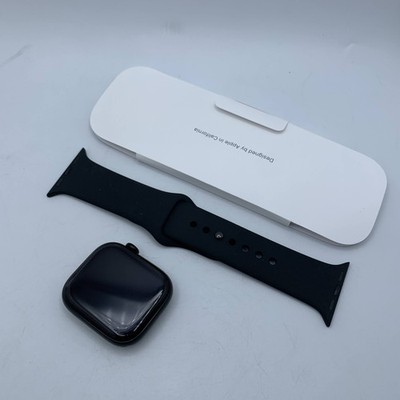 Apple Watch Series 10 42mm Jet Black Aluminum GPS Very Good Condition