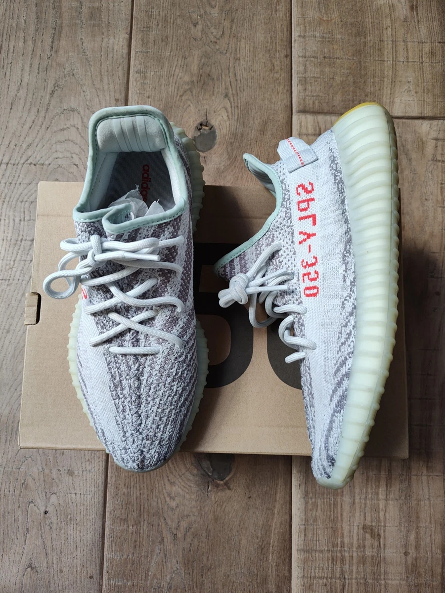 adidas gazelle silver green womens adidas Yeezy Boost 350 v2 Blue Tint (Preloved) UK 8.5 main image 0