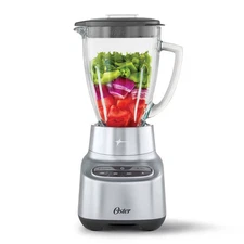 Oster 6 cups Jar Blender Food Processor 2-in-1 One Touch Glass Speeds