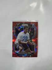 2021 Panini Prizm - Rookie Rashawn Slater #431 Red Ice Prizm (RC)