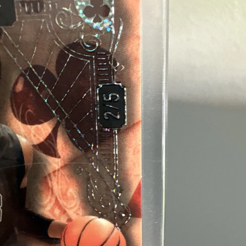 2024 Wild Card 5 Card Draw Jalen Cook Auto 2/5 LSU Tigers - Image 3 of 3