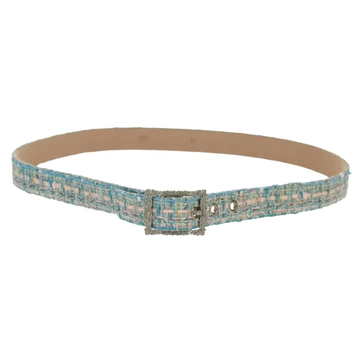 Chanel blue gorgeous belt Leather belt Chanel Blue size 80 cm in Leather - 20001621 main image 4