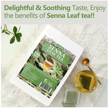 Senna Leaf Tea Bags - Pure Senna Leaves, Caffeine-Free 100