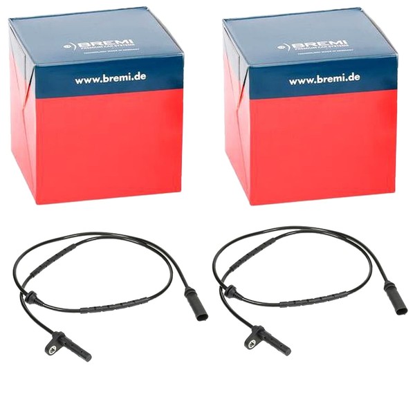 2X Bremi ABS-SENSOREN Hinten Passend FÜR BMW X5 X6 Links+Rechts | 50353-image