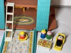Vintage Fisher-Price Little People Play Family A Frame 990 Original Not Complete