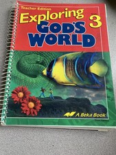 Exploring Gods World Abeka Grade 3 Teacher Ed...