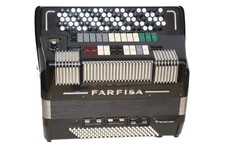 Vintage Accordion Farfisa Italy Model TX 10 Transivox E - Accordion Organ