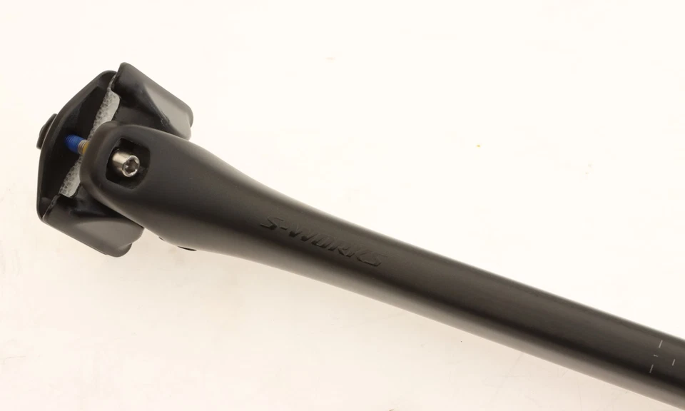 Tija de sillín de carbono Specialized S-WORKS Tarmac SL8 380 mm x 15 mm desplazado nuevo despegue Foto 4 de 4