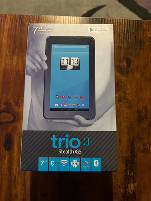 Trio Stealth GI 7   8 GB Quad Core Tablet WI-FI Enabled NEW IN BOX