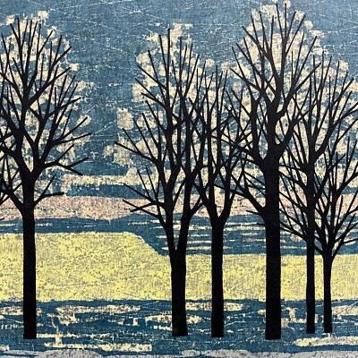 Fumio FUJITA Japanese Woodblock Print 