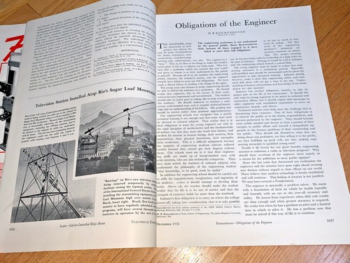 Dec 1950 ELECTRICAL ENGINEERING MAGAZINE American Inst of Electrical Engineers - Imagen 4 de 12