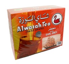 ALwazah Tea - 100% Pure Ceylon Earl Gre 100 Tea Bag - New Blend - Fee Shipping 0.07 per strip