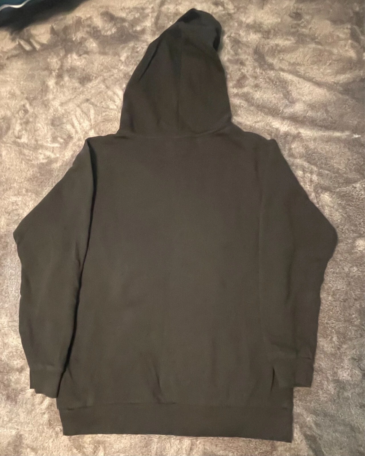 UNDERCOVER Felpa nera con cappuccio Victoria Secret rosa X Small