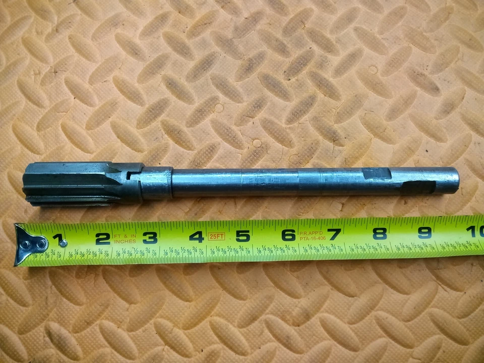 1" O.D. HSS Shell Reamer 1.0 Precision Tooling CNC Tools 5/8" Shank 10 Flute - Image 2 of 4