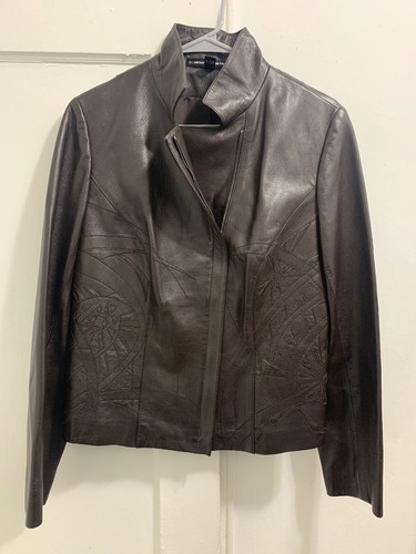 Company Ellen Tracy Solf Leather Jacket 