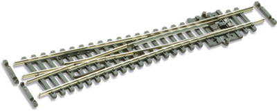 PECO SL-E397F Spur N Code 55 Electrofrog mittlere Y-Weiche - Länge 124 mm