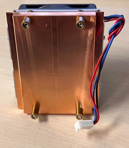 Ventilador de refrigeración de CPU CoolJag 12 V con disipador térmico de cobre - Imagen 3 de 5