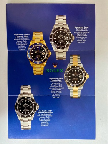 Submariner Steel Gold 16610 16613 16618 