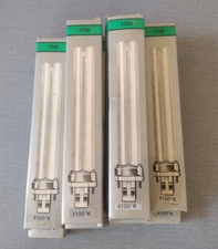 Greenlite 13 Watt Compact Fluorescent Light Bulbs - New old Stock - Lot of 10