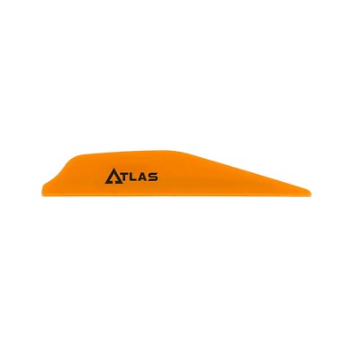 Bohning Atlas Vane 2.8'' 36 Pack Neon Orange
