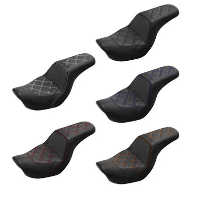 Driver Passenger Seat Step-Up Fit For Harley Dyna Street Bob 2006-2017