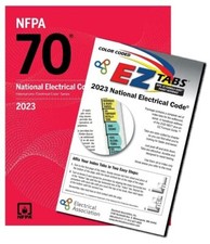 NFPA 70 2023 NEC Code Book (Paperback) with C...