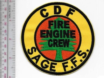 Hot Shot Wildland Fire Crew California CDF Sage Forest Fire Station NO TARIFF