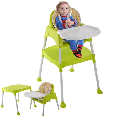 3 EN 1 Chaise haute pour bébé Multi-fonction Vert | eBay