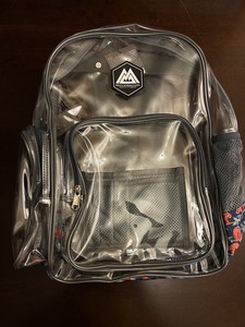 cool clear backpacks