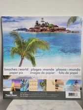 Paper House Beaches of the World Paper Pix 32 12x12 inch Double Sided Papers. 8