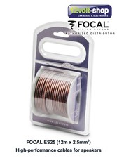 Focal ES25 Elite OFC Speaker Cable roll 12m/39ft 2.5mm2/14AWG