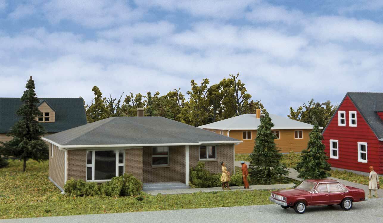 N Scale -- Kit Single Family House Residential House -- 3838 Neu