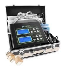 Dual Ionic Foot Detox Machine, Ion Cleanse Detox Foot Spa Set of 2 with Arrays