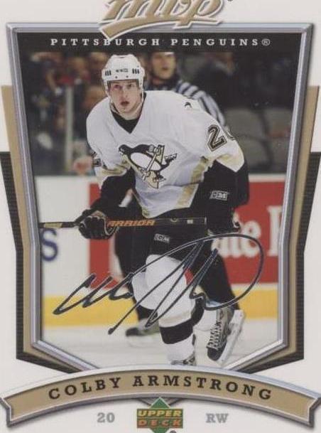 2007-08 Upper Deck MVP - Colby Armstrong #208 - 1 of 1