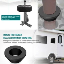 Car Truck Ultimate LARGE Manual Tire Changer Centering Cone Upgrade Kit Billet