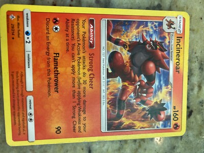 incineroar pokemon card | eBay