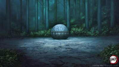 Kimetsu no Yaiba ufotable wallpaper background art Custom Gaming Mat Desk 6444