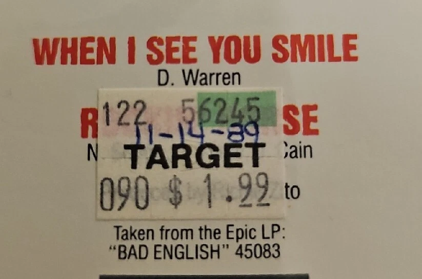 Bad English - When I See You Smile Cassette Single SEALED - Image 3 of 4