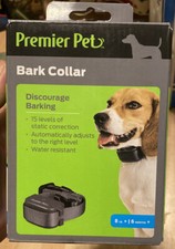 Premier Pet Bark Adjustable Collar, Small to Medium Dogs 8lbs plus