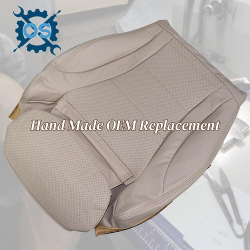 For 2015 -2021 Mercedes Benz C300 Driver Bottom Leather Seat Cover Tan