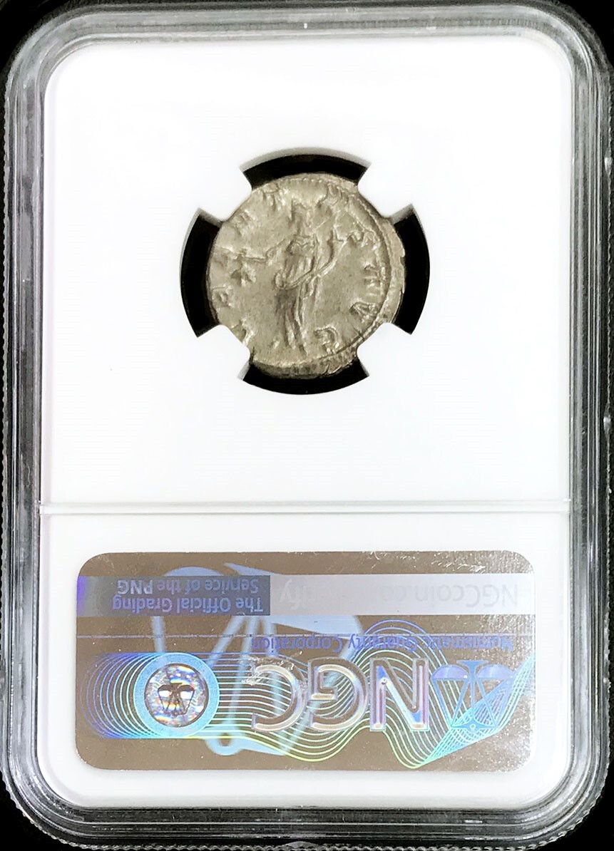 AD 260- 269 ROMANO-GALLIC EMPIRE POSTUMUS BI DOUBLE DENARIUS NGC
