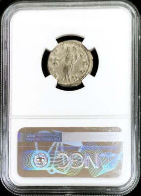 AD 260- 269 ROMANO-GALLIC EMPIRE POSTUMUS BI DOUBLE DENARIUS NGC
