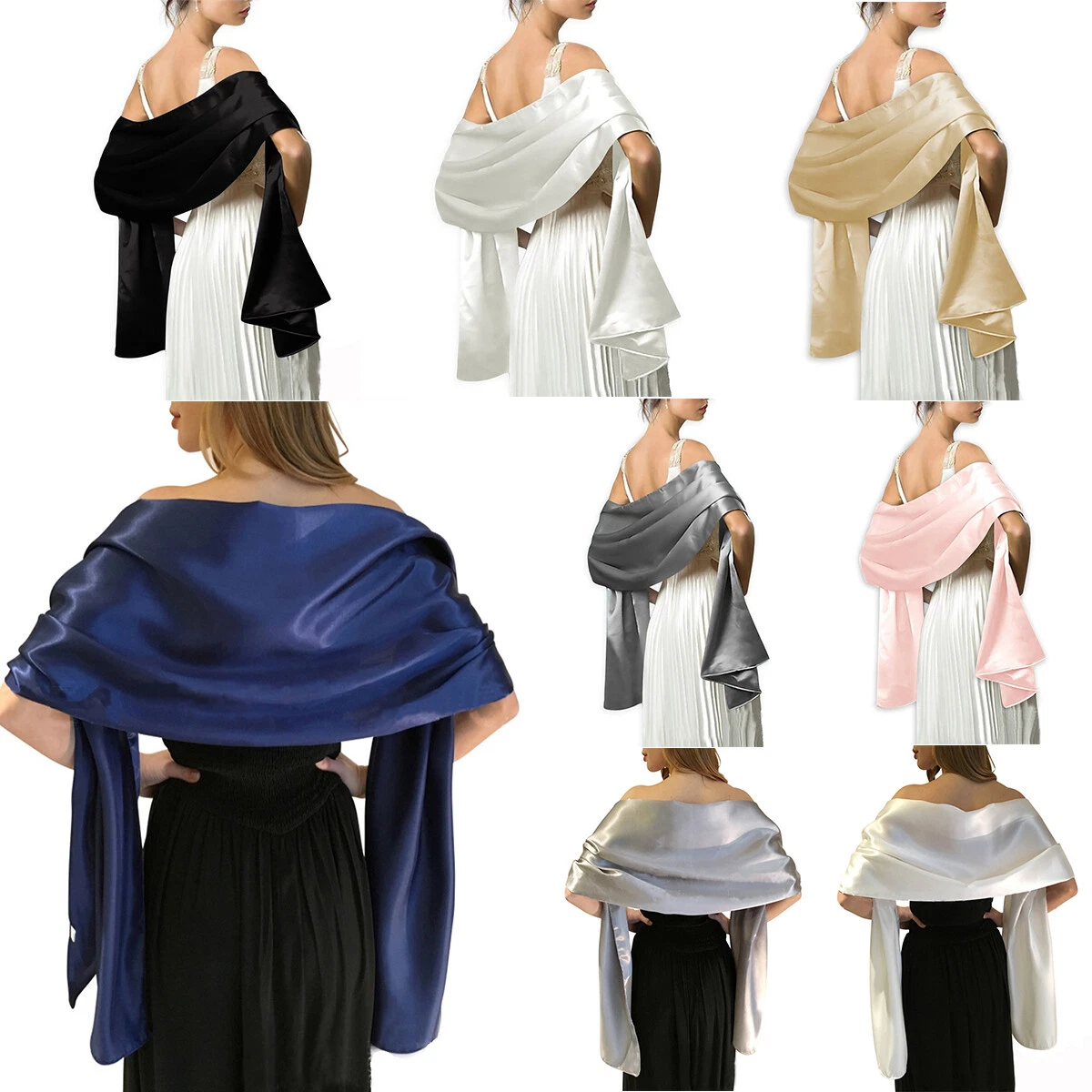 Keerlonno Stola Donna Cerimonia Oro Scialle Donna Elegante Cerimonia Stola Oro Elegante Foulard Con Frange Vintage Disponibile In Diversi Colori Per Matrimoni Cerimonia Sposa Festa 118882793