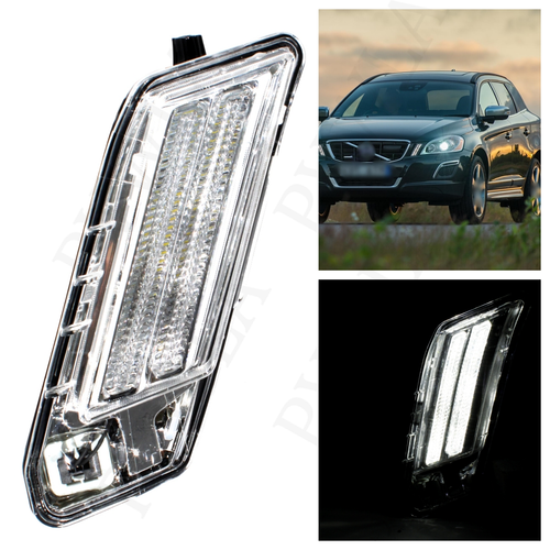 Left Side LED DRL Daytime Running Lights Cold White For Volvo XC60 20102013 eBay