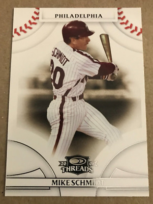 2008 Donruss Threads Mike Schmidt #38 Phillies