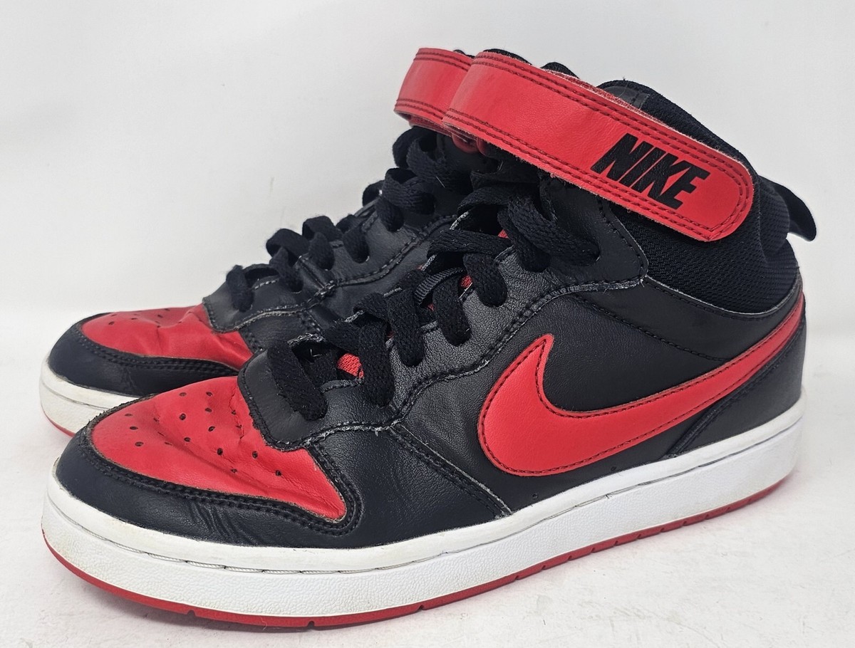 Court Borough Mid Nike Altas Rojas Zapatillas Nike Court Borough