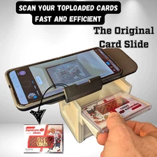 Card Slide - Card scanner stand - Scan sports cards or TCG  with toploaders on!