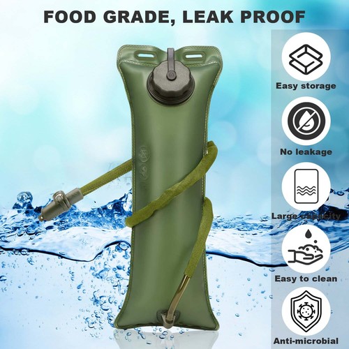 3L Wasserblasentasche Hydratation Rucksack Rucksack Wandern Camping Radfahren Outdoor USA - Bild 6 von 29